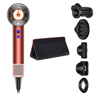 Фен Dyson HD16 Supersonic Nural Strawberry Bronze/Blush Pink + чехол