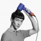 Фен Dyson HD16 Supersonic Vinca Blue Topaz Orange + чехол