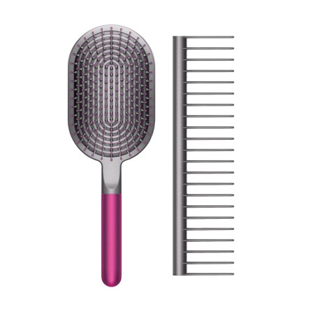 Фен Dyson Supersonic HD03 (фуксия) с 4-мя насадками и расческами