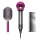 Фен Dyson Supersonic HD03 (фуксия) с 4-мя насадками и расческами