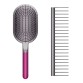 Фен Dyson Supersonic HD07 (фуксия) с расческами, 5-ю насадками в дорожном чехле