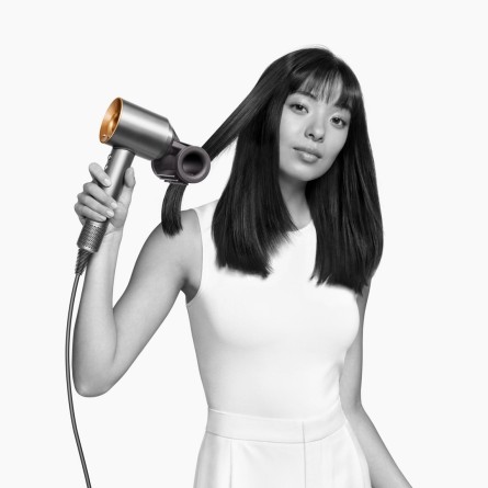 Фен Dyson Supersonic HD15 (Topaz Orange) с боксом и насадками