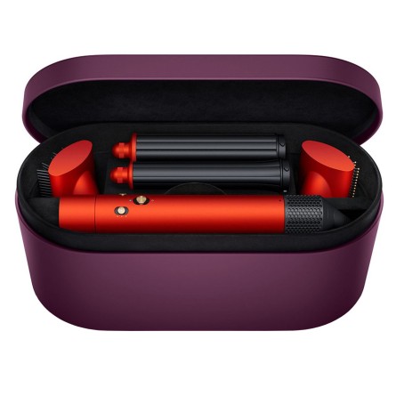 Стайлер Dyson Airwrap Complete Long HS05 Topaz Orange с кейсом и дорожным чехлом для длинных волос