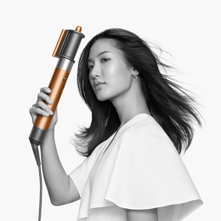 Стайлер Dyson Airwrap Complete Long HS05 Topaz Orange с кейсом и дорожным чехлом для длинных волос